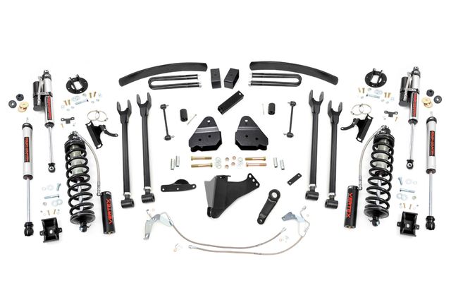 Rough Country 6 Inch Lift Kit | Gas | 4 Link | C/O Vertex | Ford F-250/F-350 Super Duty (08-10)