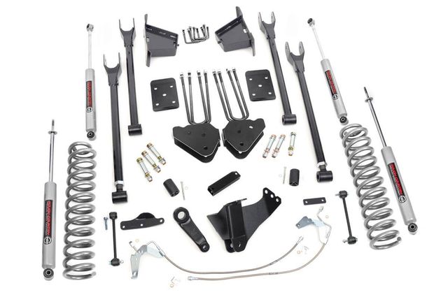 Rough Country 8 Inch Lift Kit | 4 Link | Ford F-250/F-350 Super Duty 4WD (2008-2010)