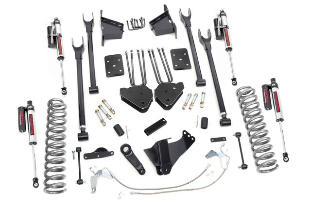 Rough Country 8 Inch Lift Kit | 4 Link | Vertex | Ford F-250/F-350 Super Duty 4WD (08-10)