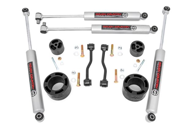 Rough Country 2.5 Inch Leveling Kit | Spacers | N3 | Jeep Gladiator JT 4WD (2020-2023)