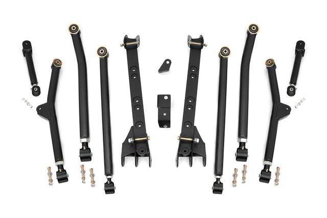 Rough Country Long Arm Upgrade Kit | 4-6 Inch Lift | Jeep Wrangler Unlimited 4WD (04-06)