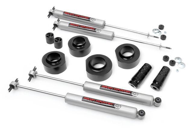 Rough Country 1.5 Inch Lift Kit | N3 | Jeep Wrangler TJ (97-06)/Wrangler Unlimited (04-06)