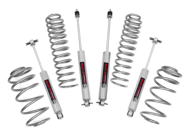 Rough Country 2.5 Inch Lift Kit | 6 Cyl | N3 | Jeep Wrangler TJ (97-06)/Wrangler Unlimited (04-06)