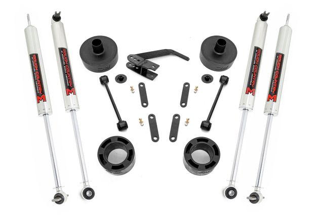 Rough Country 2.5 Inch Lift Kit | Spacers | M1 | Jeep Wrangler JK/Wrangler Unlimited (07-18)