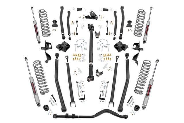 Rough Country 6 Inch Lift Kit | Long Arm | Jeep Wrangler Unlimited 4WD (2018-2023)