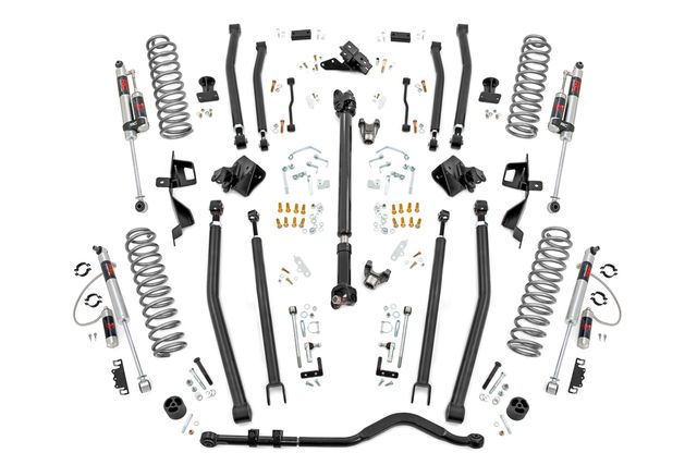 Rough Country 6 Inch Lift Kit | Long Arm | M1R | Jeep Wrangler Unlimited 4WD (2018-2023)