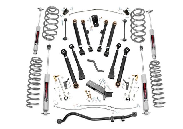 Rough Country 6 Inch Lift Kit | X-Series | Jeep Wrangler TJ (97-06)/Wrangler Unlimited (04-06)