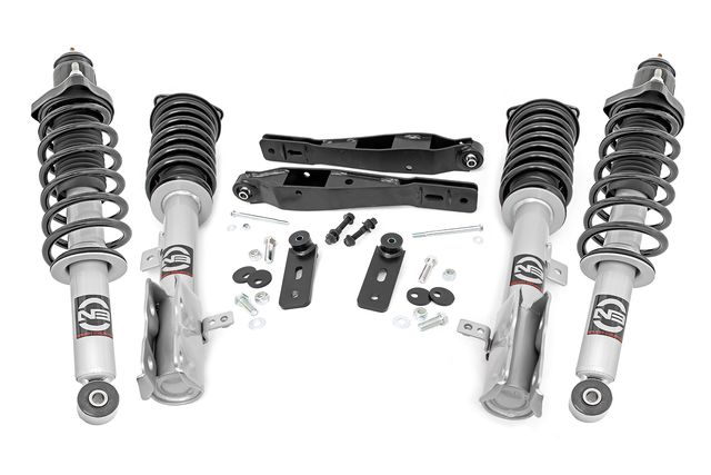Rough Country 2 Inch Lift Kit | N3 Struts | Jeep Compass (07-16)/Patriot (10-17)