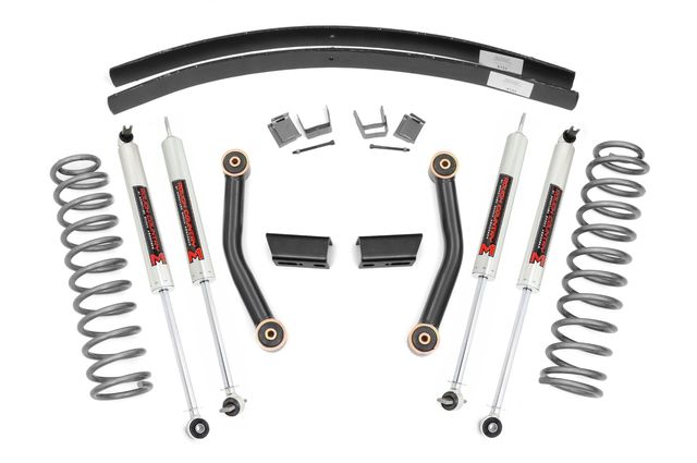 Rough Country 3 Inch Lift Kit | SII | RR AAL | M1 | Jeep Cherokee XJ 2WD/4WD (1984-2001)