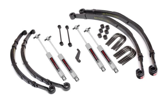 Rough Country 4 Inch Lift Kit | Jeep CJ5/CJ7 7 4WD (1976-1981)