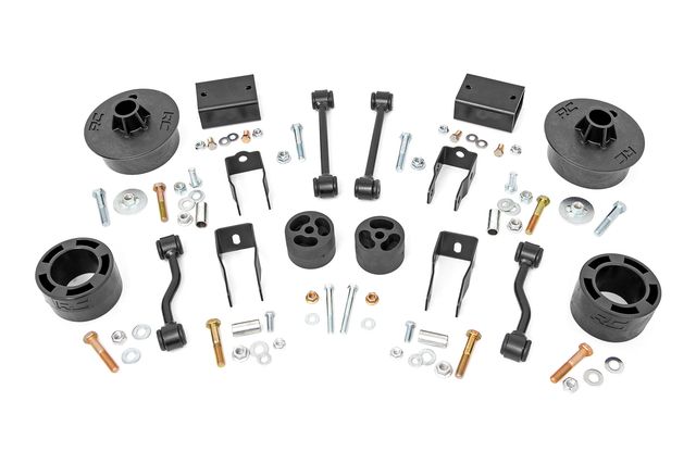 Rough Country 2.5 Inch Lift Kit | Spacers | Jeep Wrangler JL (18-23)/Wrangler Unlimited (18-23)