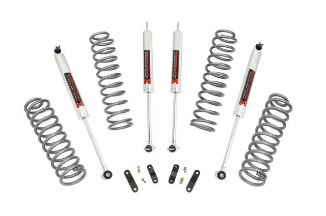 Rough Country 2.5 Inch Lift Kit | Coils | M1 | Jeep Wrangler Unlimited 2WD/4WD (2007-2018)