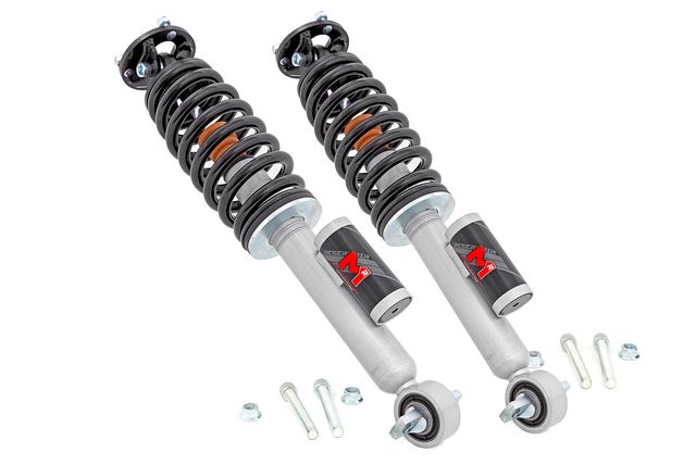 Rough Country M1R Reservoir Loaded Struts | Adjustable Height | Front | 5 Inch | Ford Bronco (21-26)