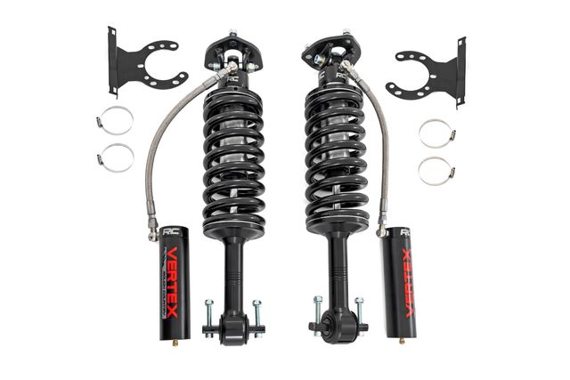 Rough Country Vertex 2.5 Reservoir Coilovers | Front | 5.5-6.5" | Ford F-150 4WD (14-26)