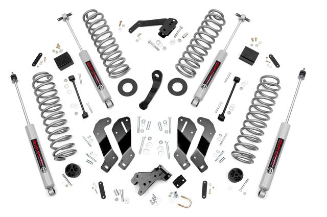 Rough Country 3.5 Inch Lift Kit | Jeep Wrangler Unlimited 2WD/4WD (2007-2018)