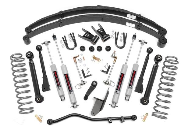 Rough Country 6.5 Inch Lift Kit | X-Series | Jeep Cherokee XJ 2WD/4WD (1984-2001)