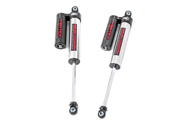 Rough Country Vertex 2.5 Reservoir Rear Shocks | 4-6.5" | Ford F-150 4WD (2009-2026)
