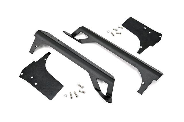 Rough Country LED Light Mounts | Upper Windshield | 50" | Jeep Wrangler TJ (97-06)/Wrangler Unlimited (04-06)