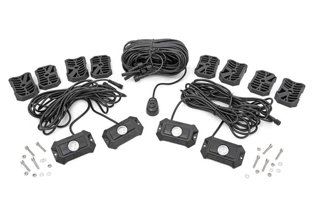 Rough Country LED Rock Light Kit | 4 Piece Set