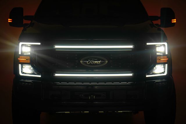 Rough Country LED Light Kit | Grille Mount | 30 Inch DRL | Ford F-250/F-350 Super Duty (17-22)