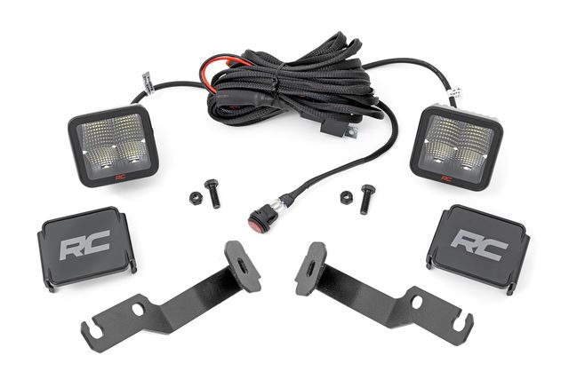 Rough Country LED Light Kit | Ditch Mount | 2" Spectrum Pair | Spot | Toyota Tacoma (05-15)