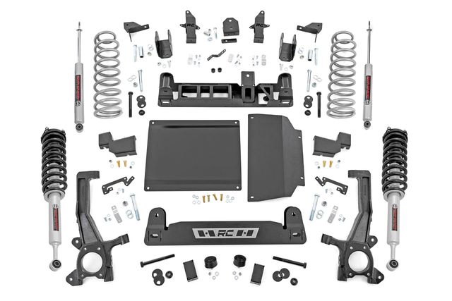 Rough Country 6 Inch Lift Kit | N3 Strut | Rear Coil | Toyota Tundra 4WD (2022-2026)