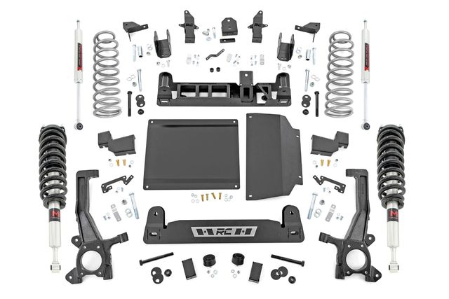 Rough Country 6 Inch Lift Kit | M1 Strut | Rear Coil | Toyota Tundra 4WD (2022-2026)