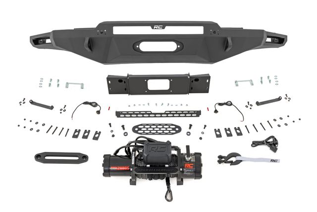 Rough Country Hybrid Front Bumper | 12000S | Toyota Tundra 2WD/4WD (2022-2026)