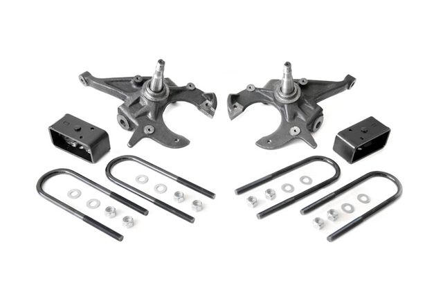 Rough Country Lowering Kit | 2 Inch FR | 3 Inch RR | Chevy/GMC Blazer/S10 Blazer/Sonoma 2WD