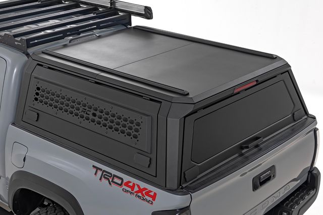 Rough Country Truck Bed Cap | Modular | 5' Bed | Toyota Tacoma 2WD/4WD (2016-2023)