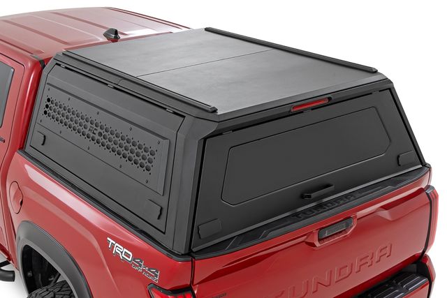 Rough Country Truck Bed Cap | Modular | 5'7" Bed | Toyota Tundra 2WD/4WD (2022-2026)