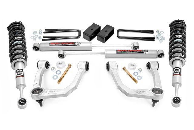 Rough Country 3 Inch Lift Kit | Toyota Hilux 2WD/4WD (2006-2026)