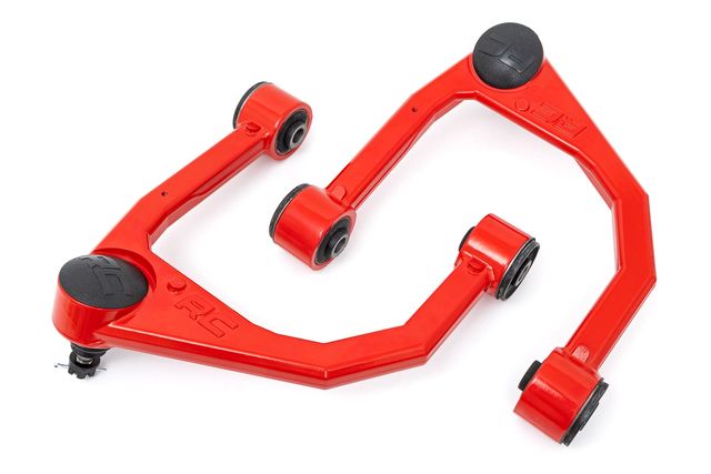 Rough Country Red Forged Upper Control Arms | 3.5 Inch Lift | Toyota Tundra 2WD/4WD (07-21)