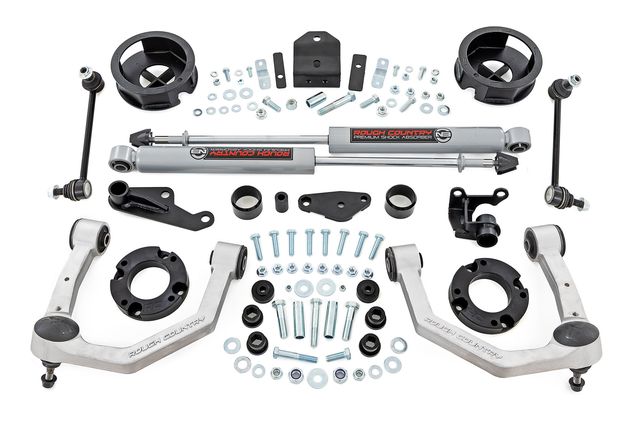Rough Country 3.5 Inch Lift Kit | TRD Offroad | Toyota 4Runner 4WD (2025-2026)
