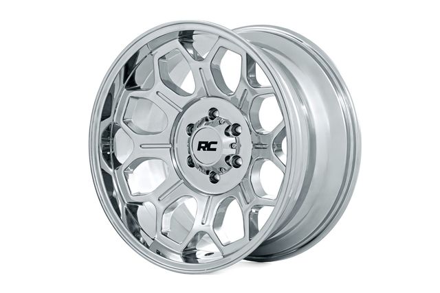Rough Country Rough Country 77 Series Wheel | One-Piece | Chrome | 20x9 | 6x5.5 | -12mm
