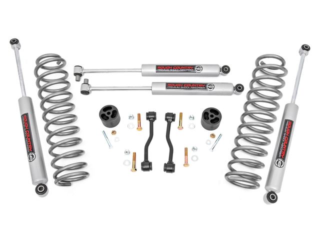 Rough Country 2.5 Inch Leveling Kits | Springs | Jeep Gladiator JT 4WD (2024-2026)