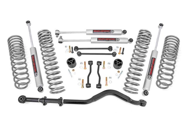 Rough Country 3.5 Inch Lift Kit | Springs | N3 | Jeep Gladiator JT 4WD (2024-2026)