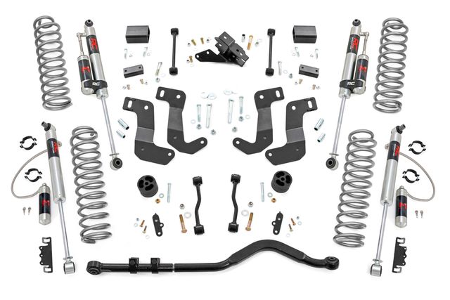 Rough Country 3.5 Inch Lift Kit | C/A Drop | Stage 1 | M1R | Jeep Wrangler JL 4WD (21-23)