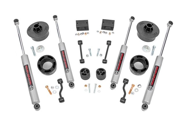 Rough Country 2.5 Inch Lift Kit | Spacers | N3 | Jeep Wrangler JL (24-26)/Wrangler Unlimited (24-26)