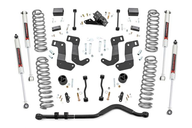 Rough Country 3.5 Inch Lift Kit | C/A Drop | Stage 1 | M1 | Jeep Wrangler Unlimited (24-26)