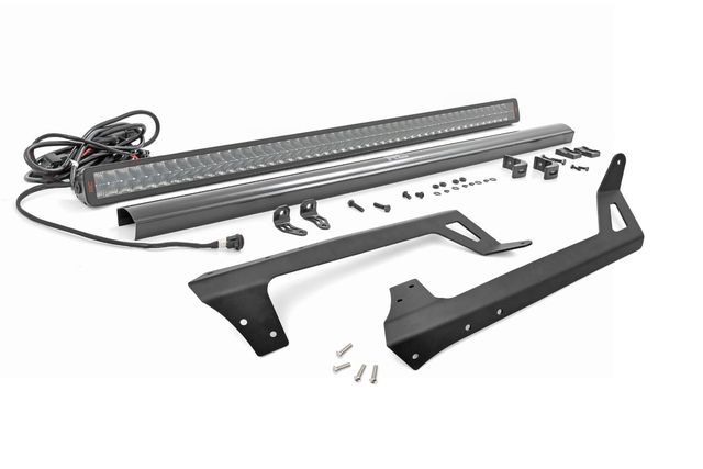 Rough Country LED Light Kit | Windshield | 50" Spectrum Dual Row | Jeep Wrangler JK/Wrangler Unlimited (07-18)