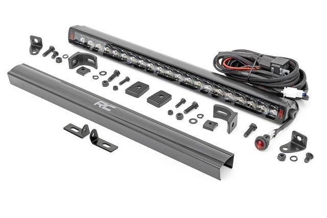 Rough Country LED Light Kit | Bumper Mount | 20" Spectrum Single Row | Ford Ranger (19-23)