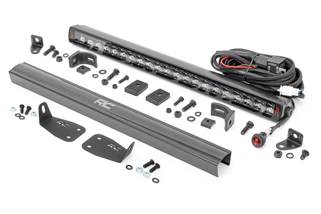 Rough Country LED Light Kit | Bumper Mount | 20" Spectrum Single Row | Ford Bronco Sport (21-26)