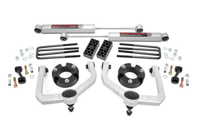 Rough Country 3 Inch Lift Kit | N3 Shocks | Nissan Titan 2WD/4WD (2004-2024)