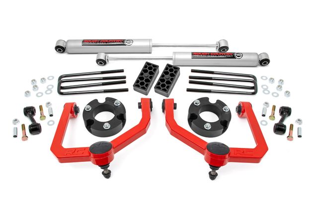 Rough Country 3 Inch Lift Kit | N3 Shocks | Nissan Titan 2WD/4WD (2004-2024)