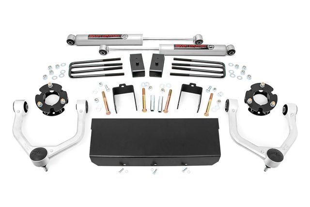 Rough Country 3 Inch Lift Kit | N3 Shocks | Nissan Titan XD 2WD/4WD (2016-2024)