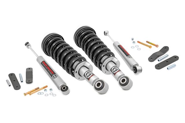Rough Country 2.5 Inch Lift Kit | N3 Struts/N3 | Nissan Frontier 4WD (2005-2026)