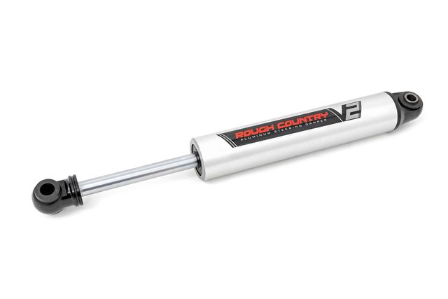 Rough Country V2 Steering Stabilizer | Jeep Gladiator JT/Wrangler JL 4WD (2018-2026)