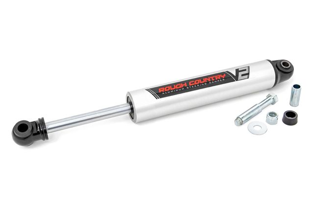 Rough Country V2 Steering Stabilizer | Ford Excursion/F-250 Super Duty/F-350 Super Duty 4WD