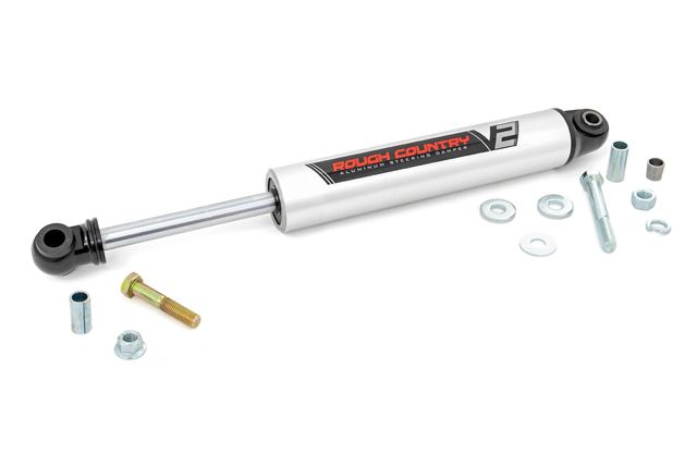Rough Country V2 Steering Stabilizer | Chevy/GMC 2500HD/3500HD (11-15)